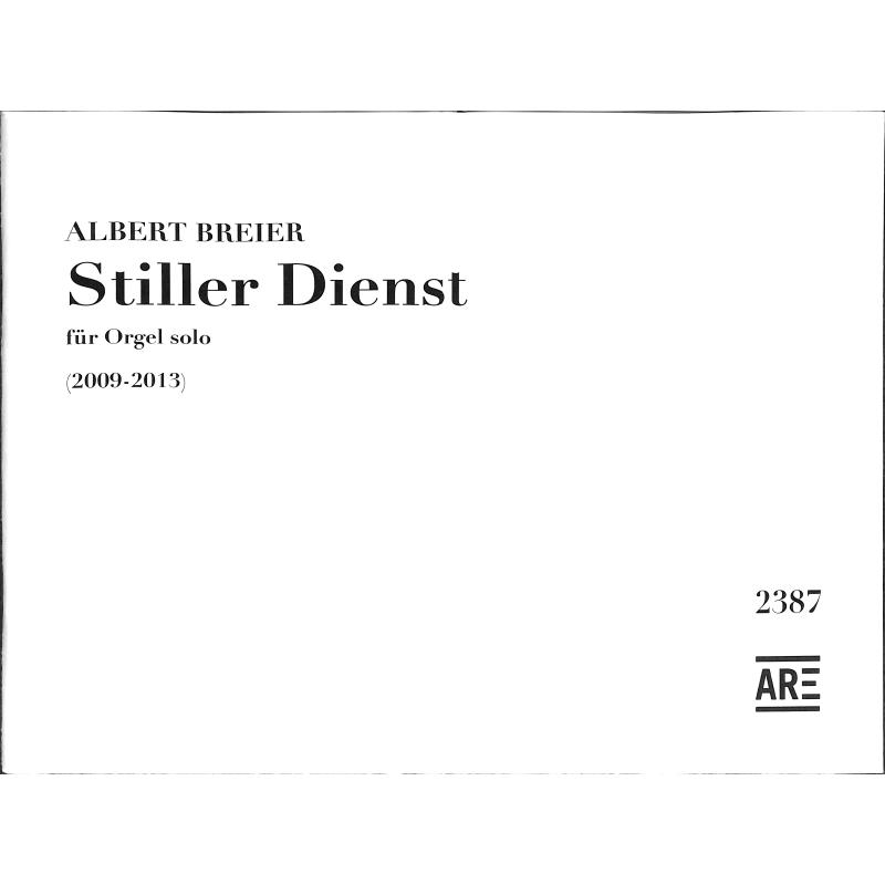 Titelbild für ARE 2387 - Stiller Dienst