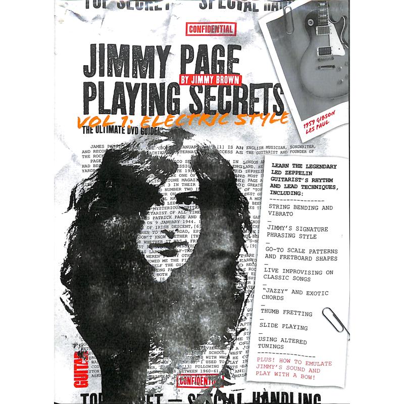 Titelbild für ALF 45278 - Jimmy Page playing secrets 1 - Electric style