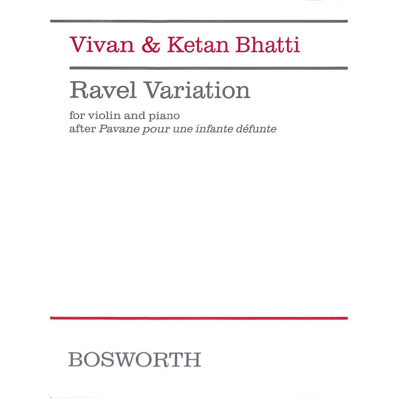 Titelbild für BOE 100856 - Ravel variation