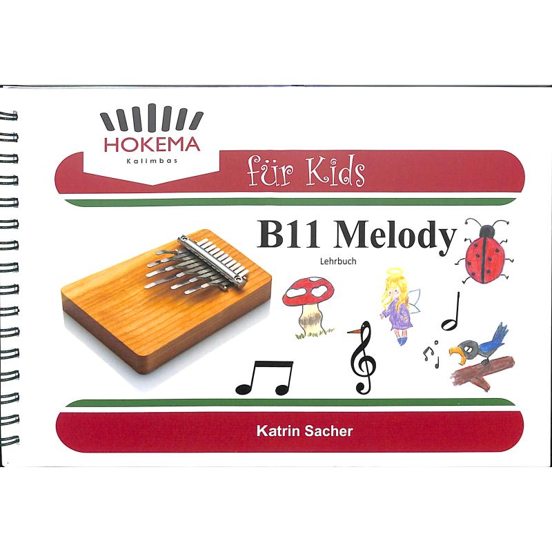 Titelbild für HOKEMA 12LFKB11 - Lehrbuch für Kids - B 11 Melody grün