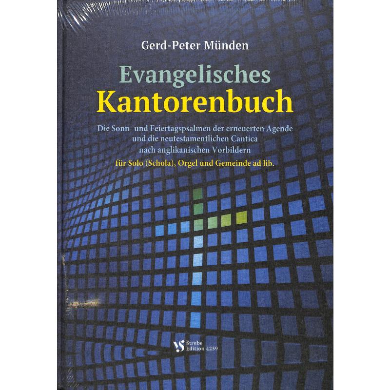 Titelbild für VS 4259 - Evangelisches Kantorenbuch