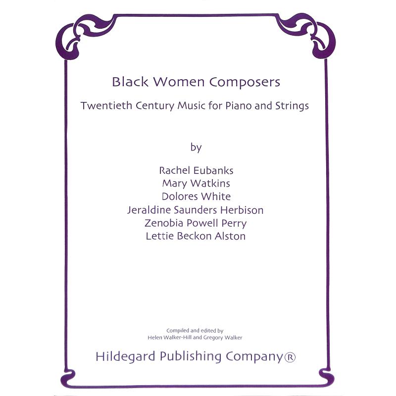 Titelbild für PRESSER 494-02665 - Black women composers