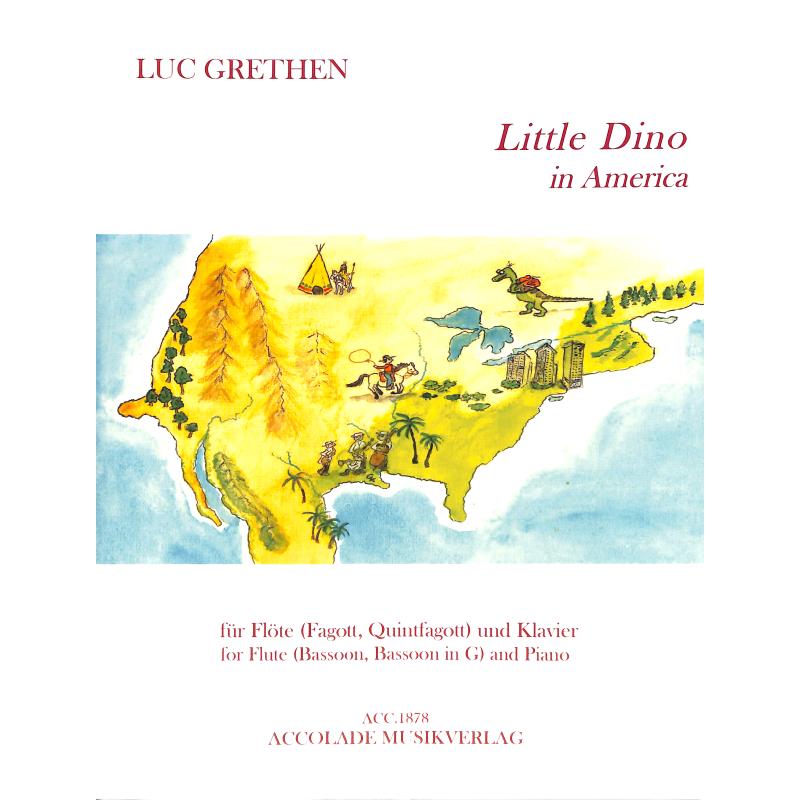 Titelbild für ACCOLADE 1878 - Little dino in America