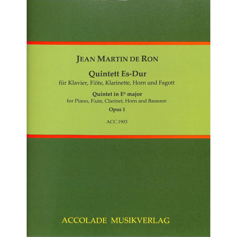 Titelbild für ACCOLADE 1903 - Quintett Es-Dur op 1