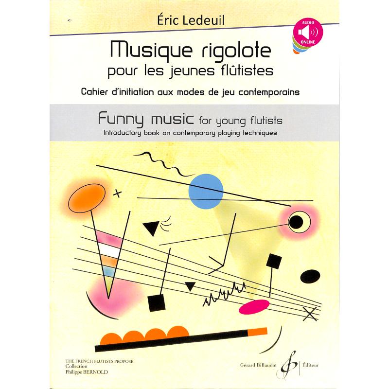 Titelbild für BILL 10091 - Musique rigolote - Pour les jeunes flutistes