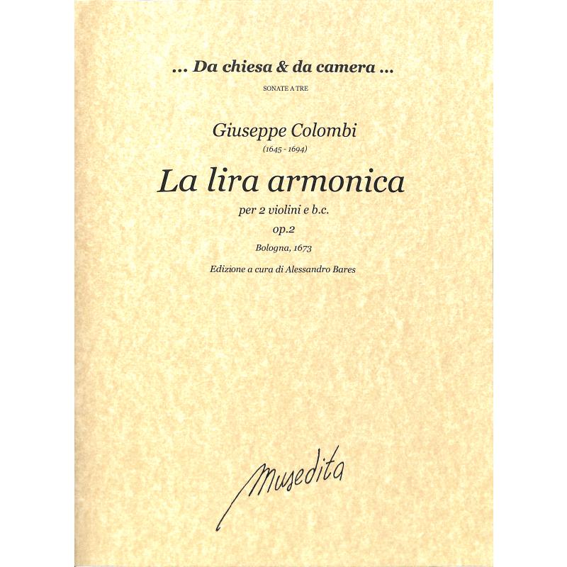 Titelbild für MUSEDITA -CO202 - La lira armonica op 2