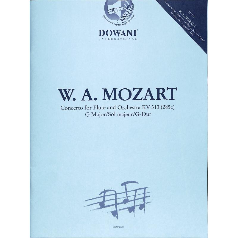 Titelbild für DOWANI 5534 - Konzert 1 G-Dur KV 313 (285c)