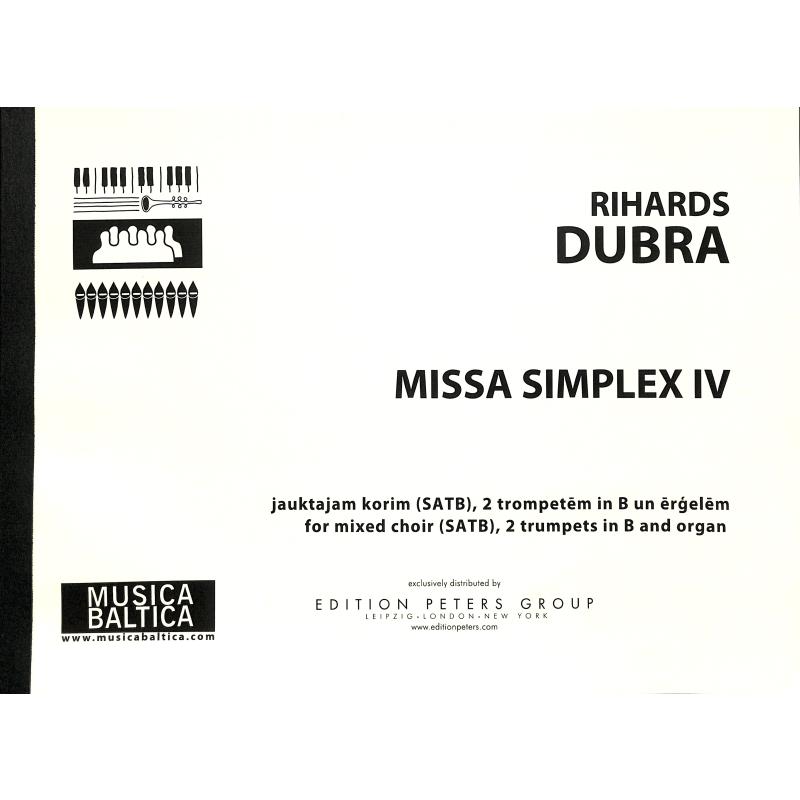 Titelbild für BALTICA 0489 - Missa simplex 4