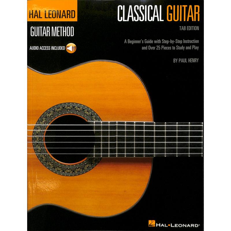 Titelbild für HL 142652 - Hal Leonard classical guitar method