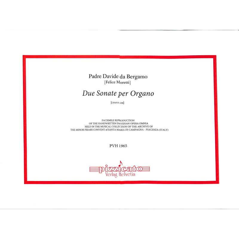 Titelbild für PIZZICATO 1965 - 2 Sonaten