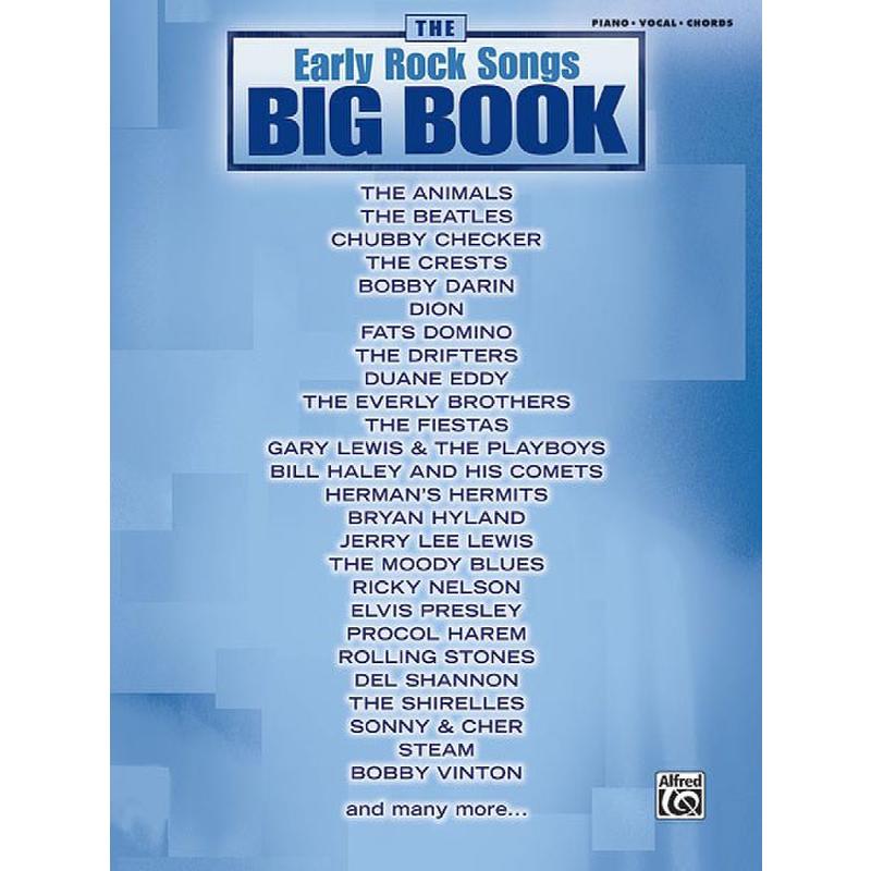 Titelbild für ALF 27700 - The early rock songs big book