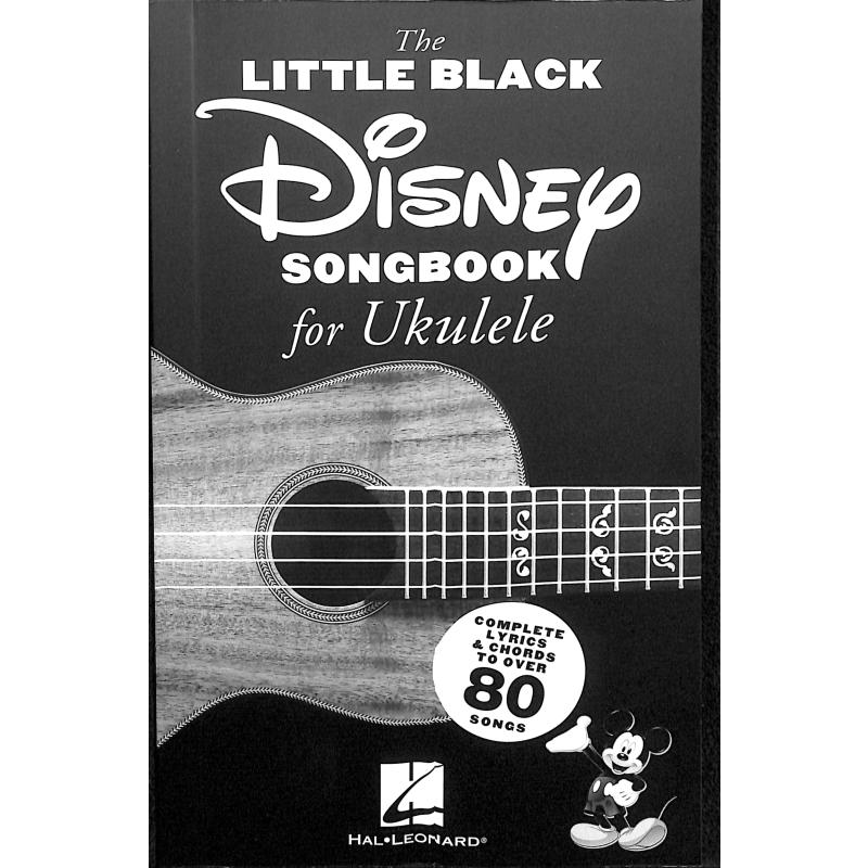 Titelbild für HL 295768 - The little black Disney Songbook