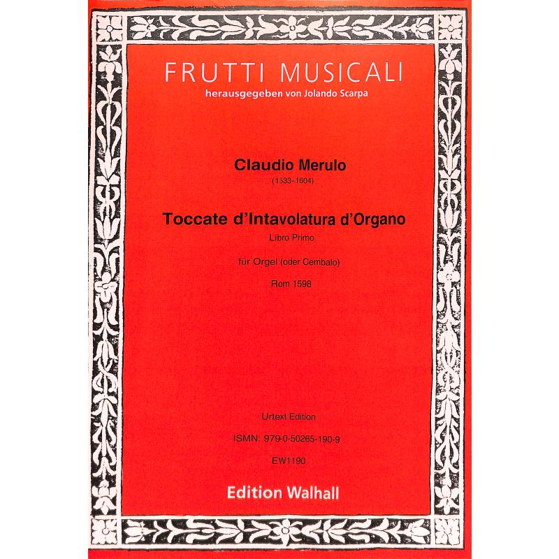 Titelbild für WALHALL 1190 - Toccate d'intavolatura d'organo