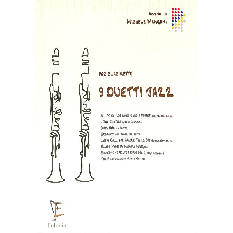 Titelbild für EUFONIA 121198C - 9 Duetti Jazz