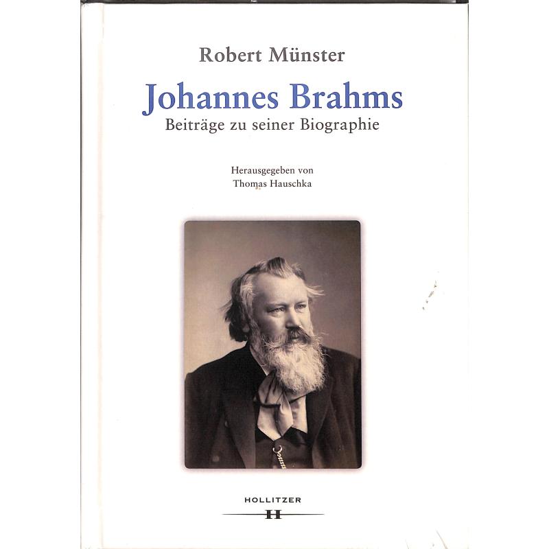 Titelbild für 978-3-99012-879-4 - Johannes Brahms - Beiträge zu seiner Biographie