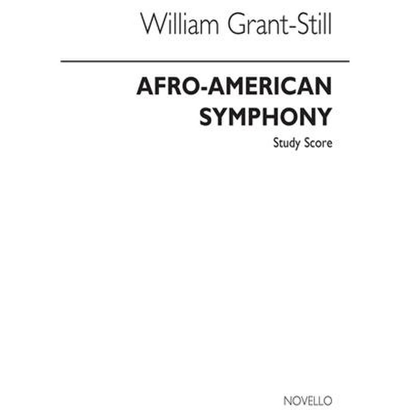 Titelbild für MSNOV 890053 - Afro american symphony