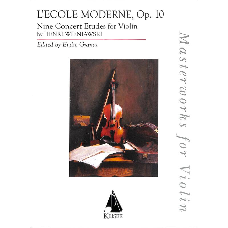 Titelbild für HL 978476 - L'ecole moderne op 10