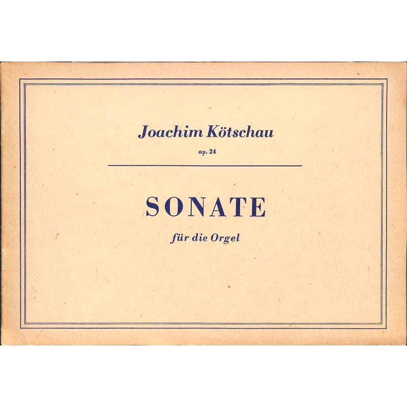 Titelbild für MEHNER 19034 - Sonate op 24