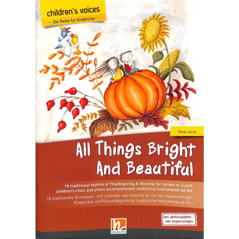 Titelbild für 978-3-99069-479-4 - All things bright and beautiful
