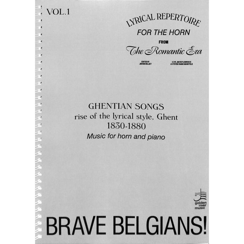 Titelbild für GOLDEN 9003242 - Brave Belgians 1 - Ghentian songs
