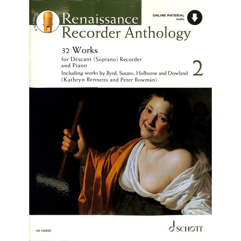 Titelbild für ED 13592D - Renaissance recorder anthology 2