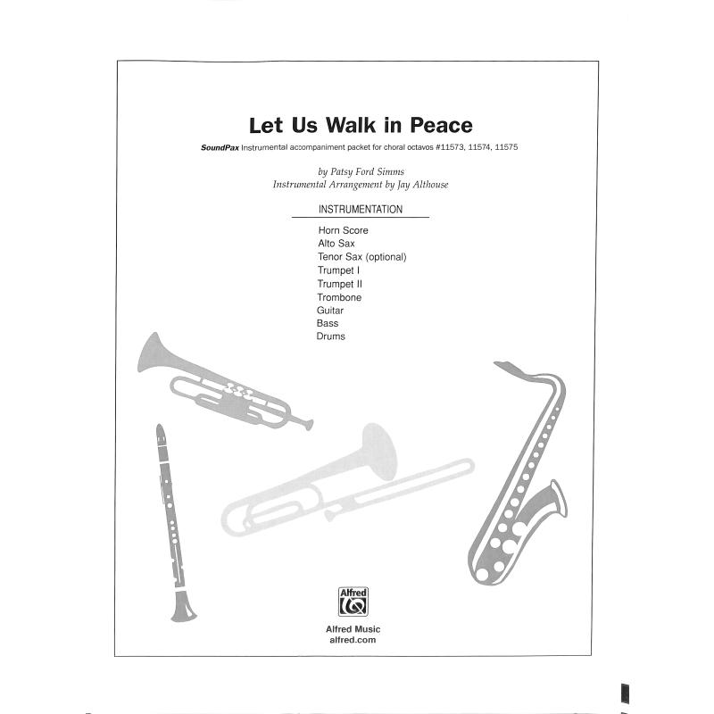 Titelbild für ALF 12261 - Let us walk in peace