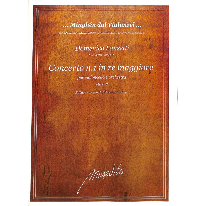 Titelbild für MUSEDITA -LA4C1 - Concerto 1 D-Dur
