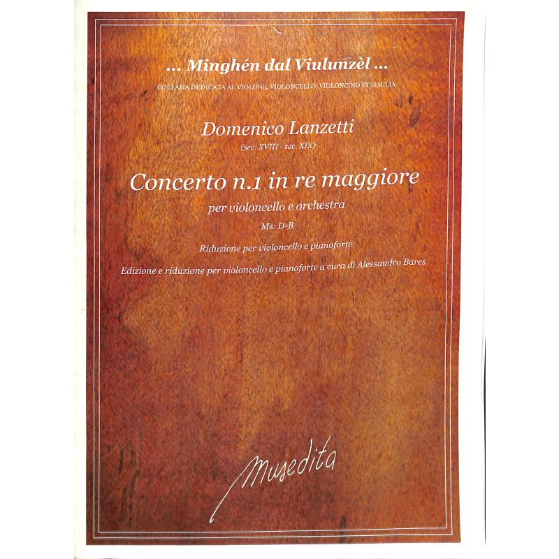Titelbild für MUSEDITA -LA4C1P - Concerto 1 D-Dur