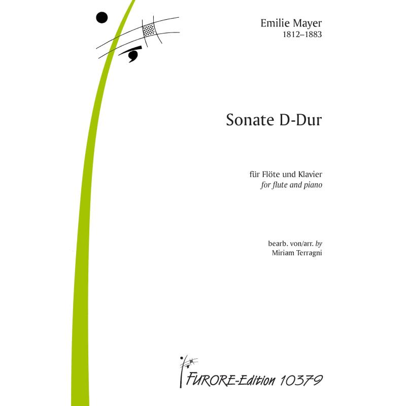 Titelbild für FUE 10379 - Sonate D-Dur