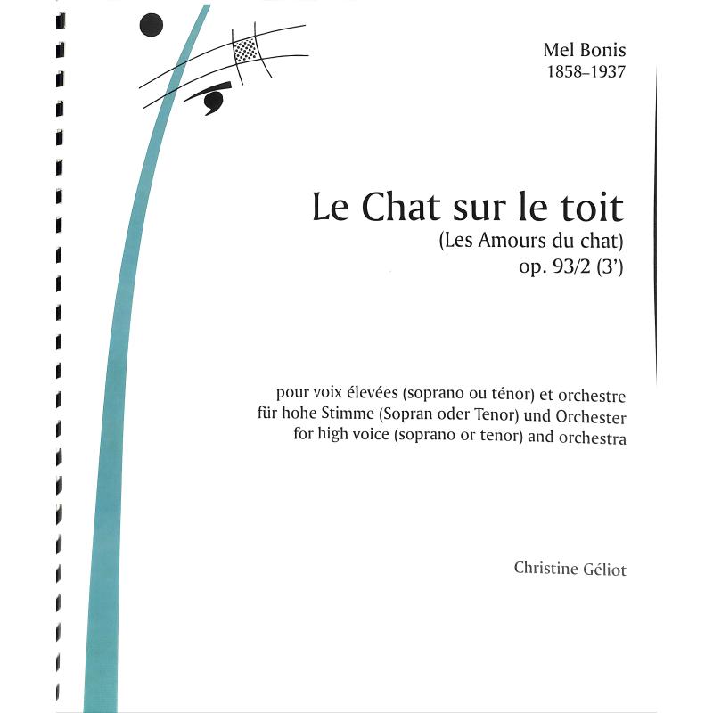 Titelbild für FUE 2611 - Le Chat sur le toit  ous les amours du chat op 93/2