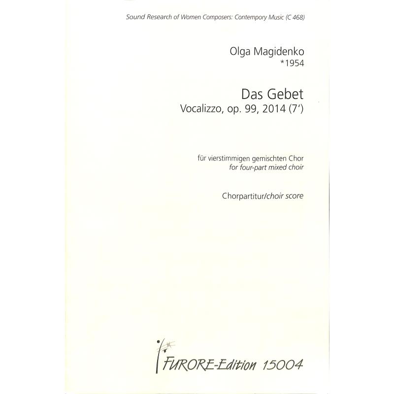 Titelbild für FUE 15004 - Das Gebet op 99