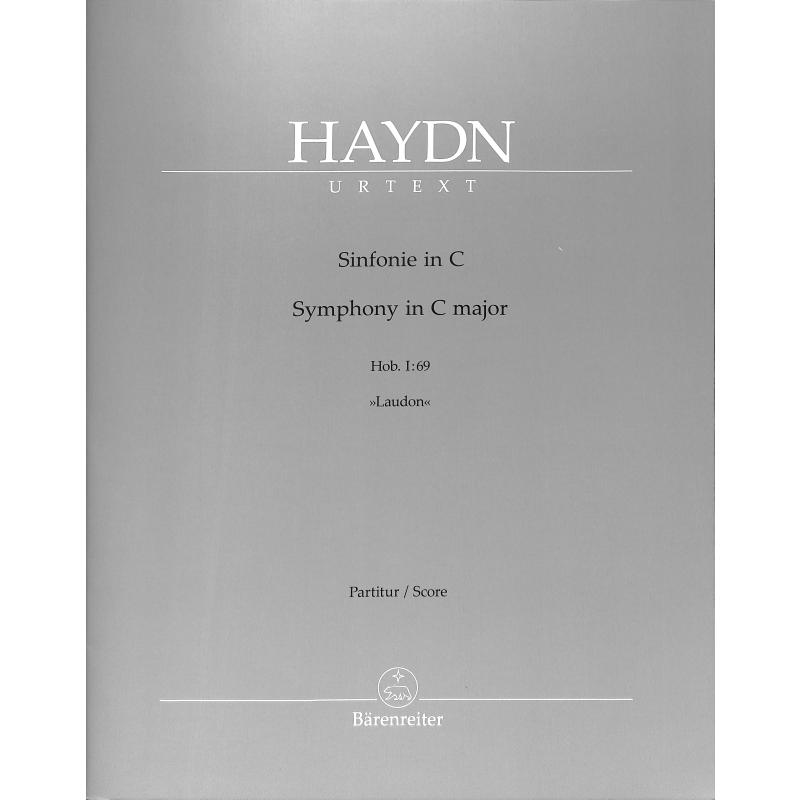 Titelbild für BA 10989 - Sinfonie C-Dur Hob 1:69 (Laudon)