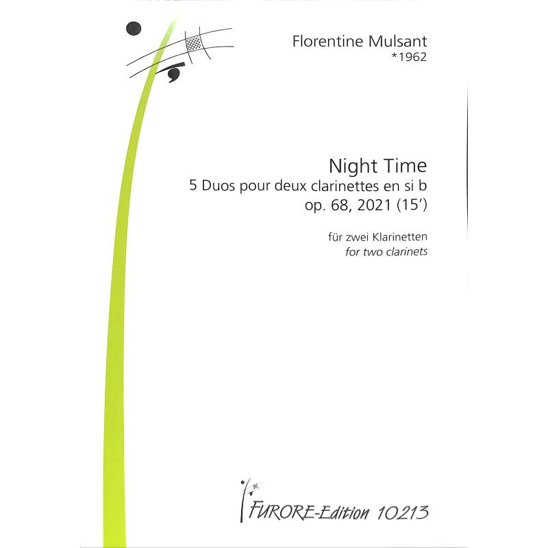 Titelbild für FUE 10213 - Night time op 68 | 5 Duos