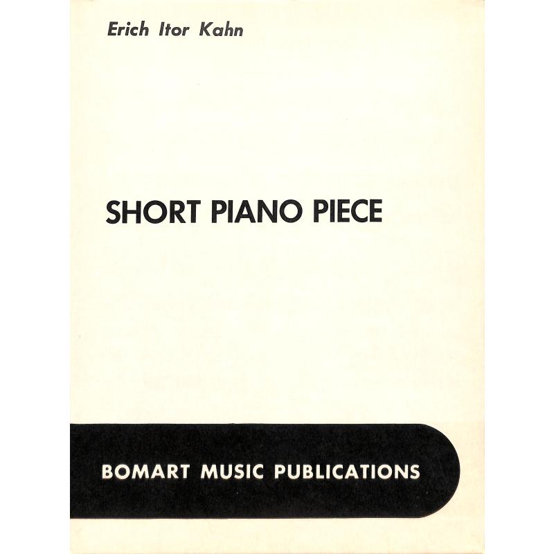 Titelbild für MOBART 11178 - Short Piano Piece