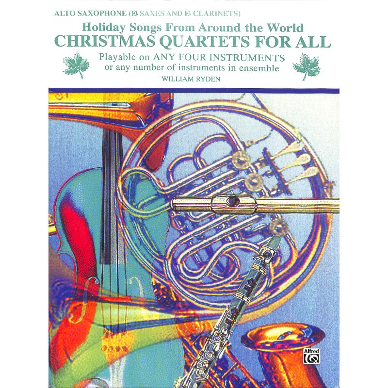 Titelbild für EL 9581 - Christmas Quartets for all