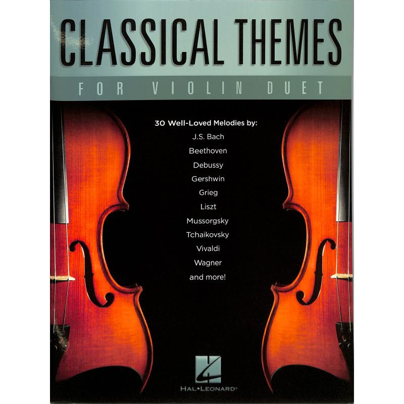 Titelbild für HL 348319 - Classical themes