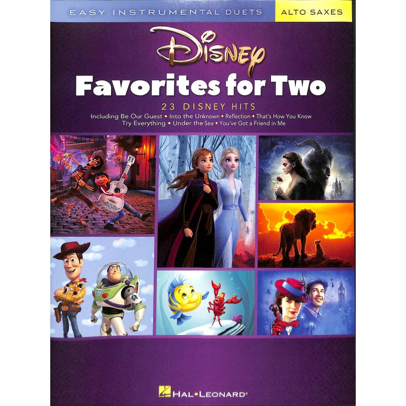 Titelbild für HL 382597 - Disney favorites for two