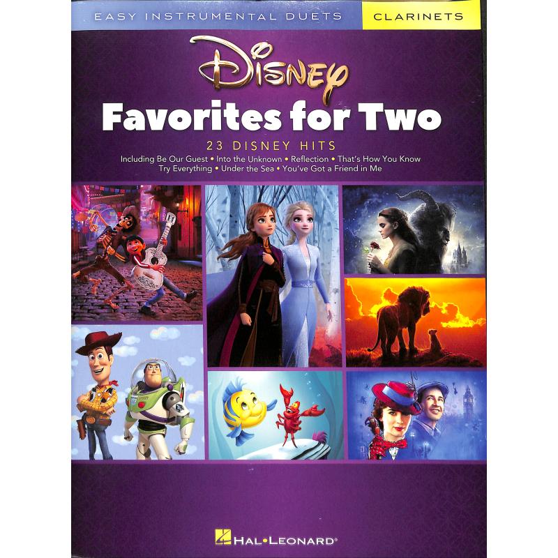 Titelbild für HL 382596 - Disney favorites for two