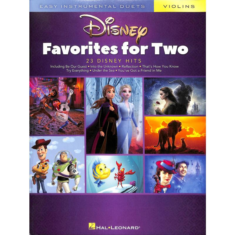 Titelbild für HL 382601 - Disney favorites for two