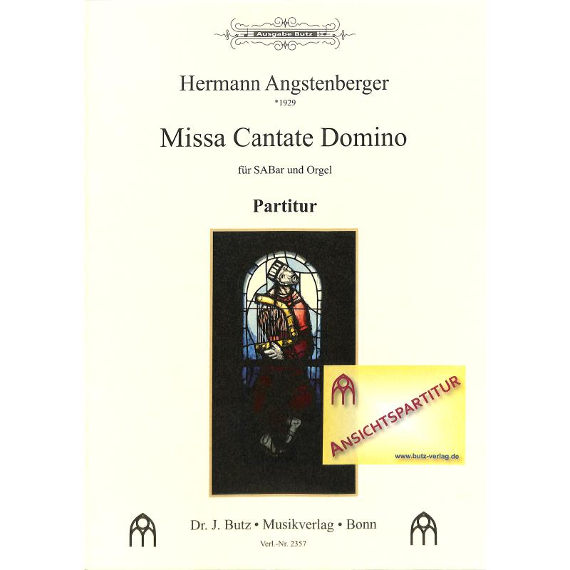 Titelbild für BUTZ 2357 - Missa cantate domino