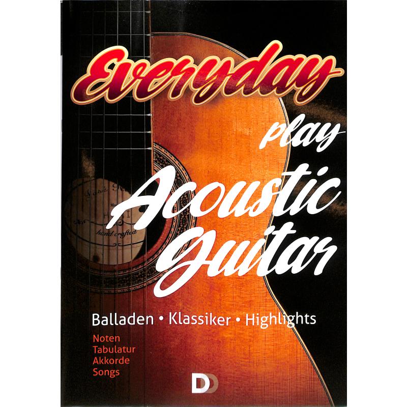Titelbild für 978-3-949085-13-0 - Everyday play Acoustic Guitar