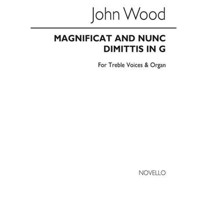 Titelbild für MSNOV 330099 - Magnificat + Nunc dimittis G-Dur