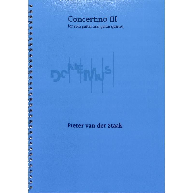 Titelbild für DONEMUS 3211-SC - Concertino 3