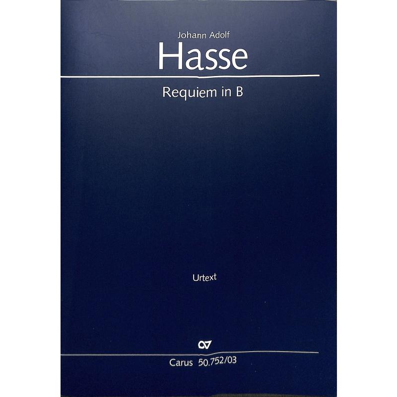 Titelbild für CARUS 50752-03 - Requiem B-Dur