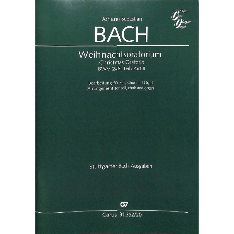 Titelbild für CARUS 31352-20 - Weihnachtsoratorium BWV 248 Teil 2