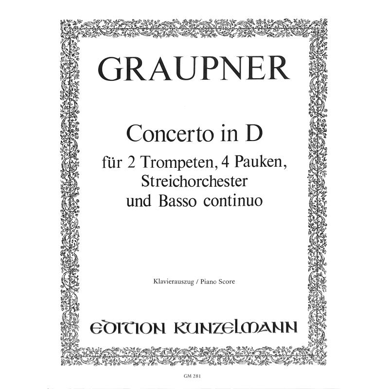 Titelbild für GM 281 - Konzert D-Dur