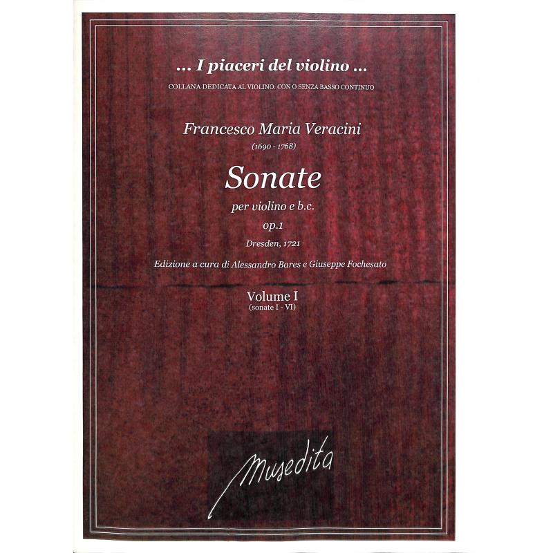 Titelbild für MUSEDITA -VE101 - Sonate op 1
