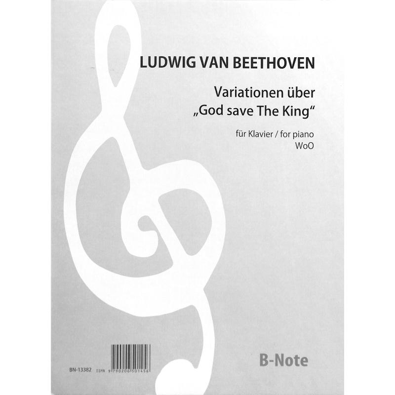 Titelbild für BNOTE -BN13382 - Variationen über God save the king