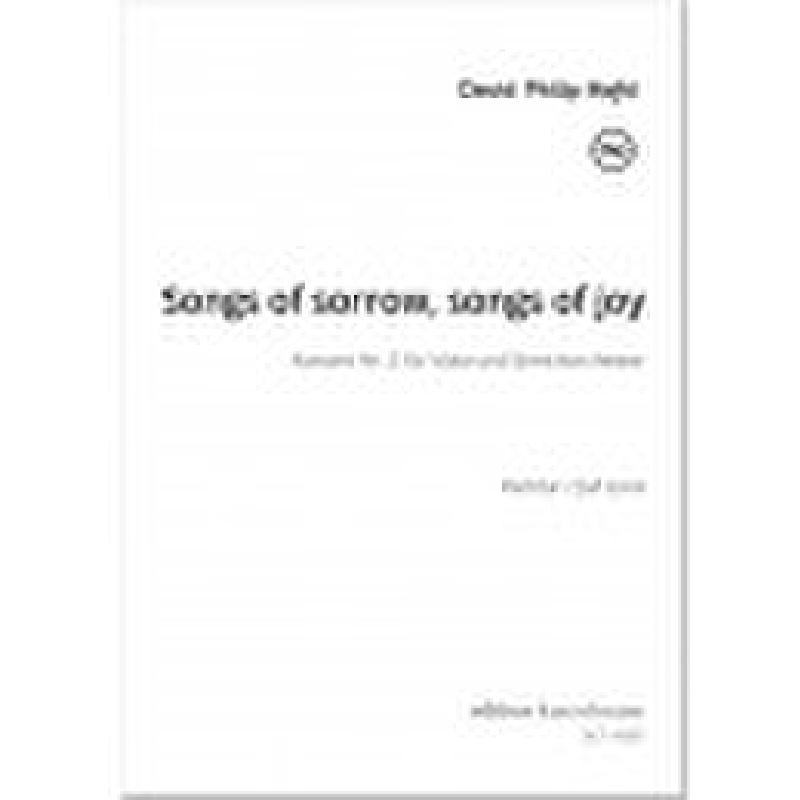 Titelbild für OCT 10367 - Songs of sorrow songs of joy
