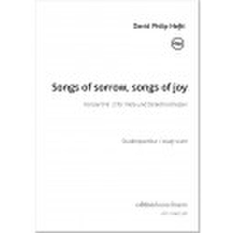 Titelbild für OCT 10367-STP - Songs of sorrow songs of joy